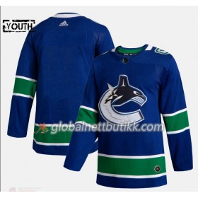Vancouver Canucks Hockeydrakt Blank Adidas 2019-2020 Blå Authentic - Barn
